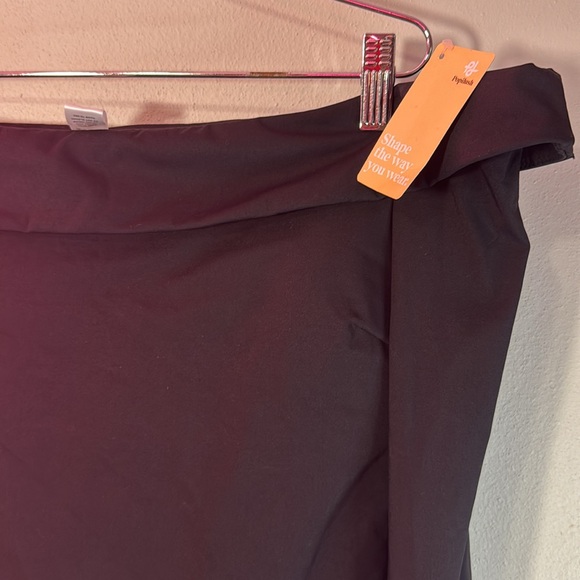 Popilush Shapewear Dress Off Shoulder Mini Dress Shapewear Long sleeve size XXL - Picture 4 of 6